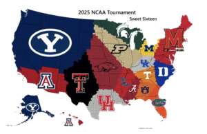 As with Everything Else, Red States Dominate NCAA Basketball Tournament